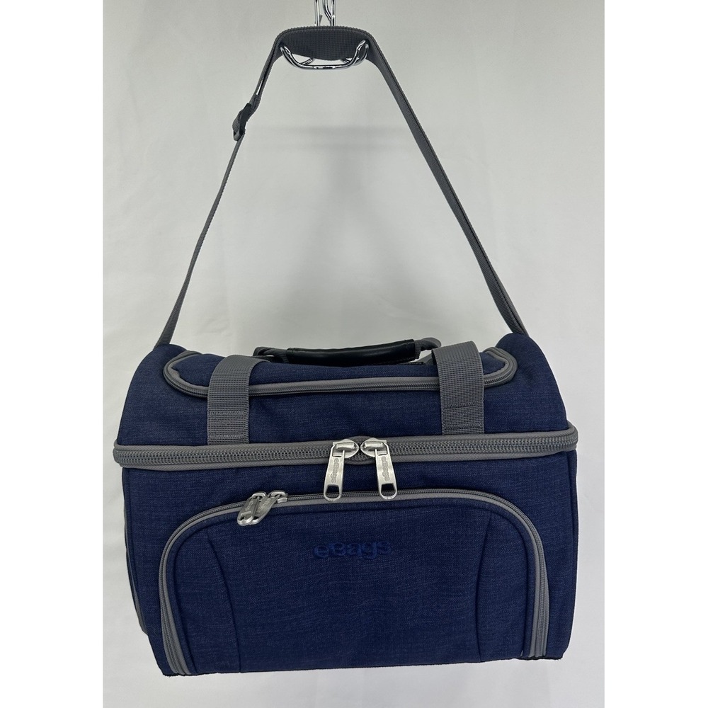 eBags Blue Nylon Flight Crew Cooler With Shoulder Strap DISCONTINUED